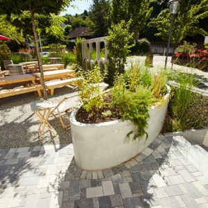 Betonfertigteile Teningen - Spürgin Betonfertigteile - Hochbeet